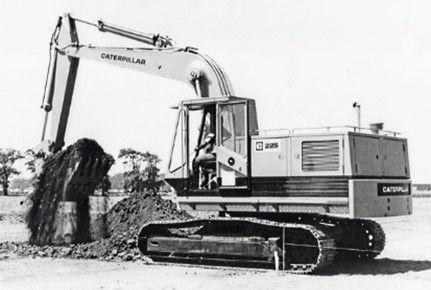 Cat excavator