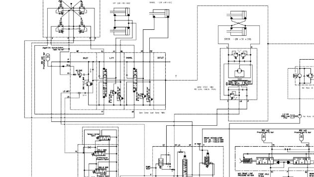 JCB 432ZX PLUS Hydraulic Circuit Diagram